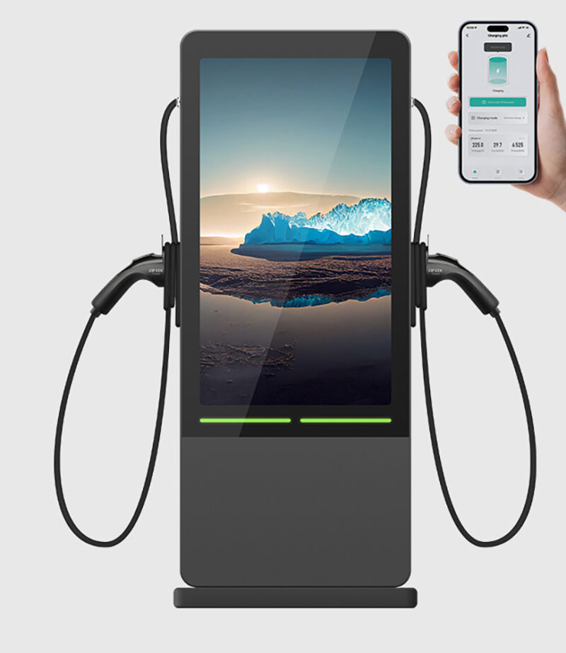 MoveTo 电动汽车充电桩(广告展示屏）